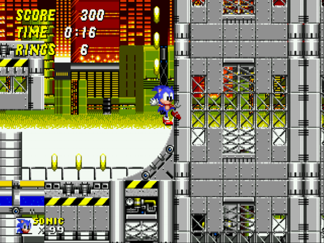 Sonic 2 Secret Rings Edition Screenthot 2